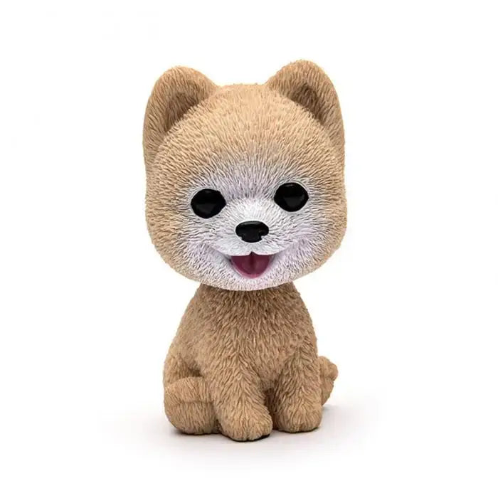 Cute Shake Head Dog Ornaments – Husky & Pomeranian Dashboard Decor 🐶🚗