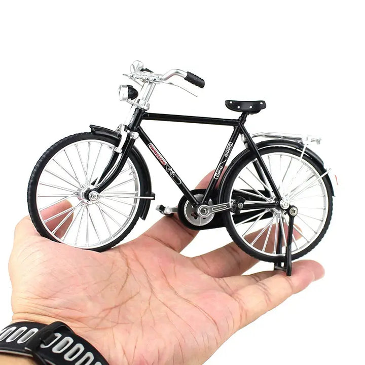 1:10 Mini Diecast Bicycle Model – Alloy Finger Bike for Collectors 🚴‍♂️✨