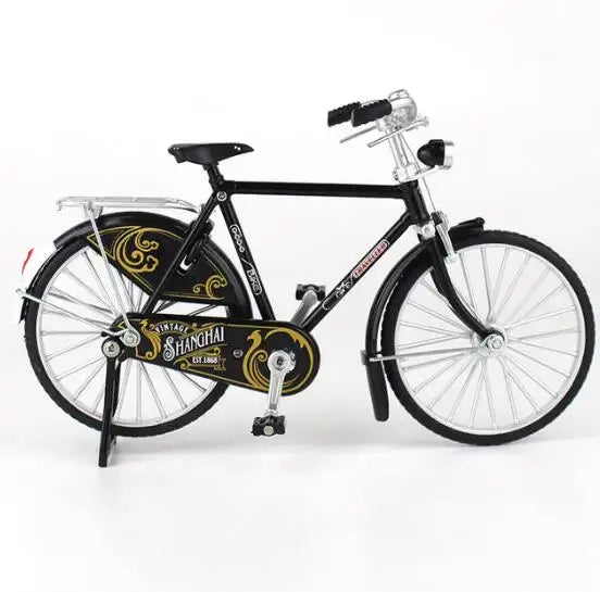 1:10 Mini Diecast Bicycle Model – Alloy Finger Bike for Collectors 🚴‍♂️✨