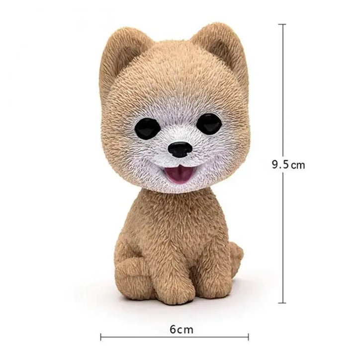 Cute Shake Head Dog Ornaments – Husky & Pomeranian Dashboard Decor 🐶🚗