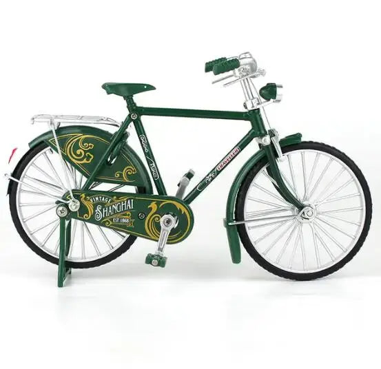 1:10 Mini Diecast Bicycle Model – Alloy Finger Bike for Collectors 🚴‍♂️✨