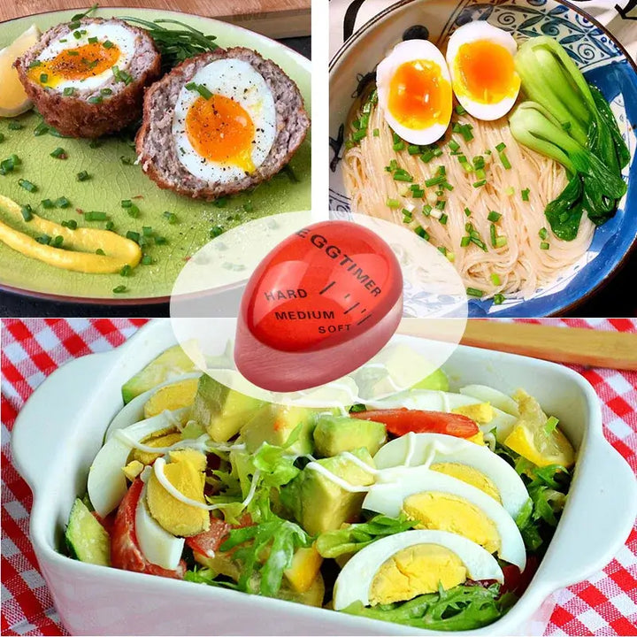 FAIS DU Color-Changing Egg Timer: Perfect Boiled Eggs Every Time