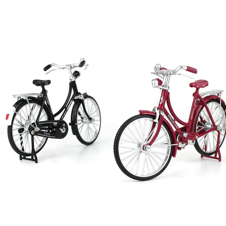 1:10 Mini Diecast Bicycle Model – Alloy Finger Bike for Collectors 🚴‍♂️✨