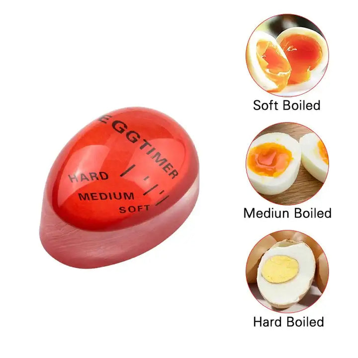 FAIS DU Color-Changing Egg Timer: Perfect Boiled Eggs Every Time