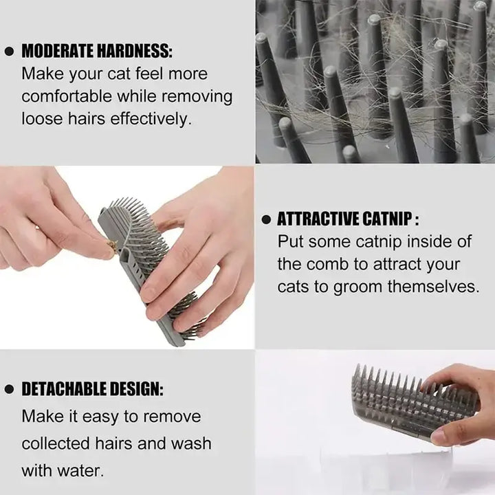 Pet Massage Brush with Hair Removal Function - Ebtkr