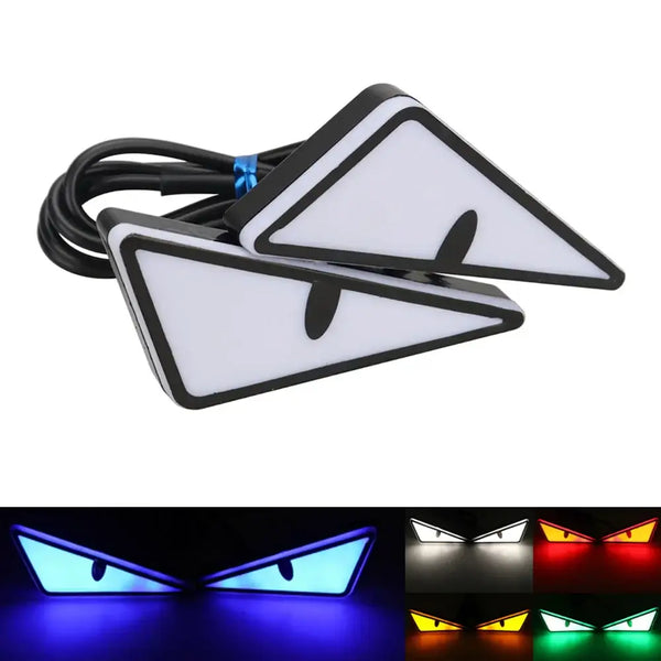 Universal LED Devil Eyes: Bold Auto Lighting