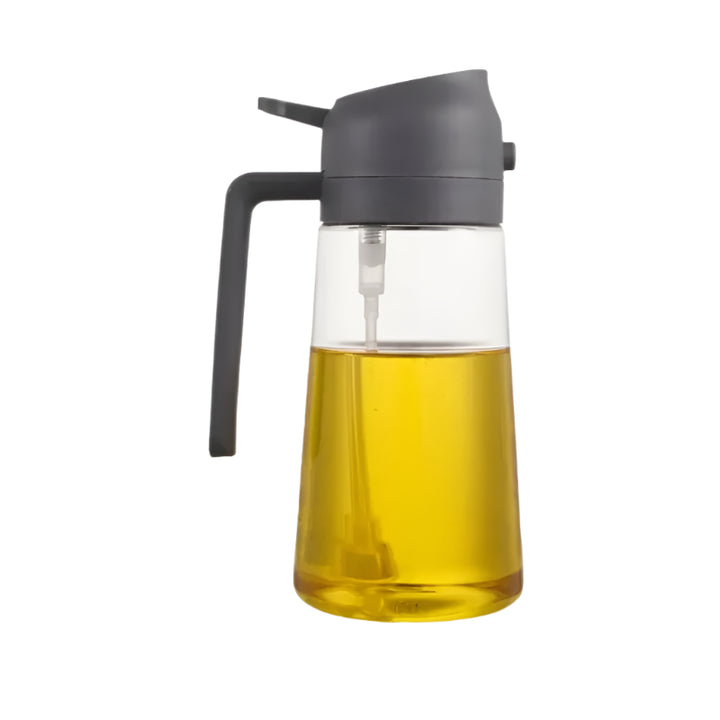 2-in-1 Oil & Vinegar Spray Bottle – Smart Kitchen Sprayer (200/300/500ml)
