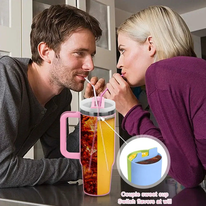 Silicone Dual-Flavor Liner for Stanley 40oz Mug 🥤🧊