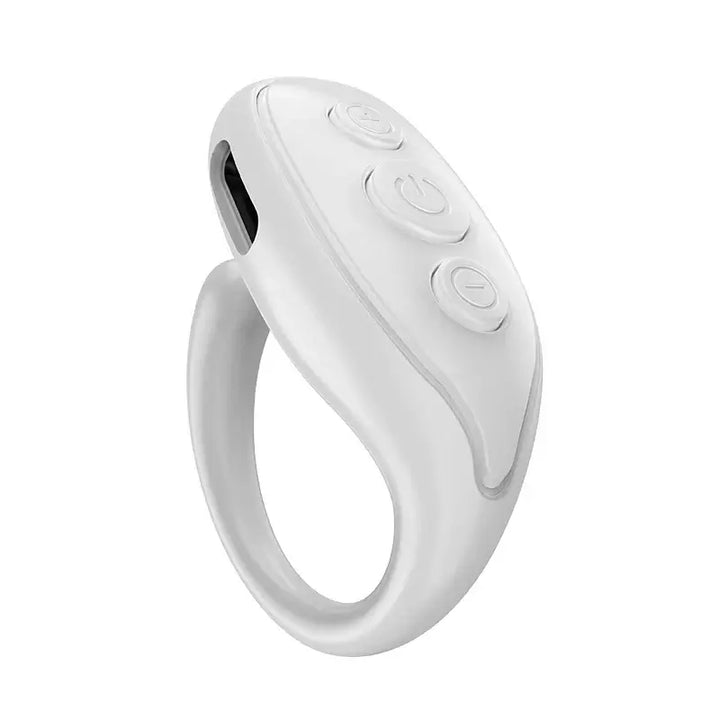 Tiktok Fingertip Remote Wireless Scrolling Ring Camera Shutter Selfie Button with Phone Stand - Ebtkr