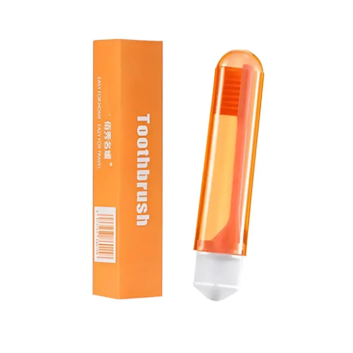 Folding Travel Toothbrush – Compact & Soft for On-the-Go Smiles 😁✈️