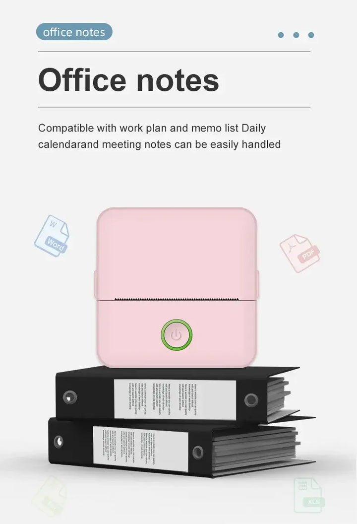 Mini Portable Thermal Label Printer, Inkless - Ebtkr