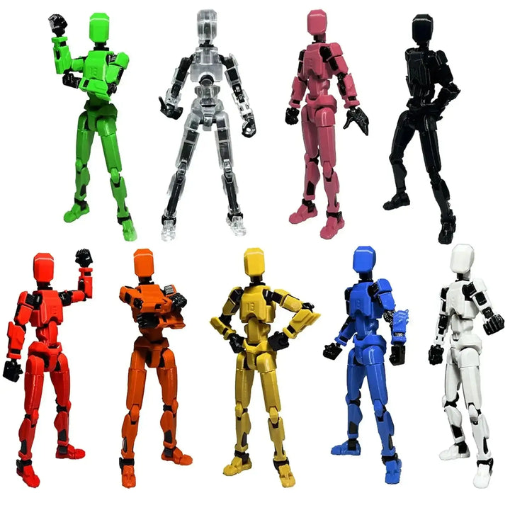 Titan 13 Multi-Jointed Action Figure – Poseable 3D Printed Collector’s Model 🤖🔥