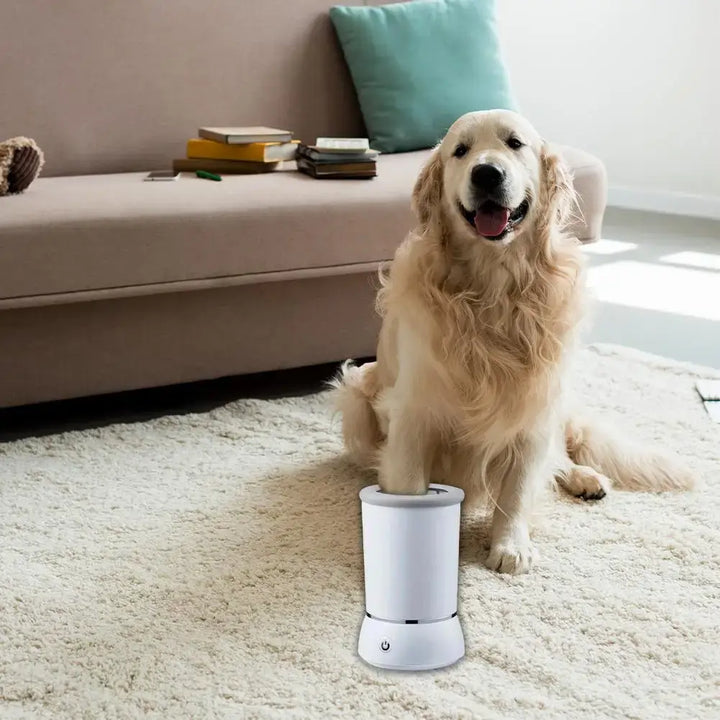 Automatic Pet Paw Cleaner Electric Dog Foot Washer Portable, Quick Cleaning Tool for Pets - Ebtkr