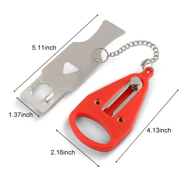 Portable Door Lock – Travel Safety Latch for Extra Security Anywhere 🔒✈️