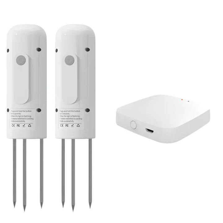 ZIGBEE Plant Monitor Outdoor Soil Temperature And Moisture Humidity Tester Sensor for Garden - Ebtkr
