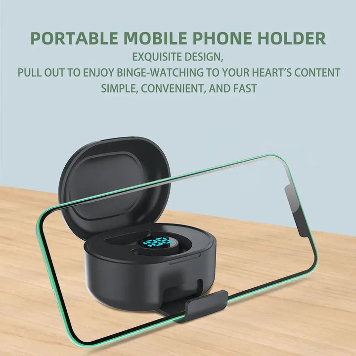 Tiktok Fingertip Remote Wireless Scrolling Ring Camera Shutter Selfie Button with Phone Stand - Ebtkr