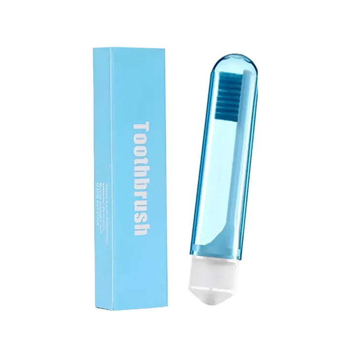 Folding Travel Toothbrush – Compact & Soft for On-the-Go Smiles 😁✈️