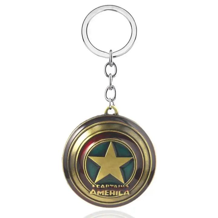 Thor’s Hammer Metal Keychain – Epic Key Ring for Marvel Fans 🔨⚡