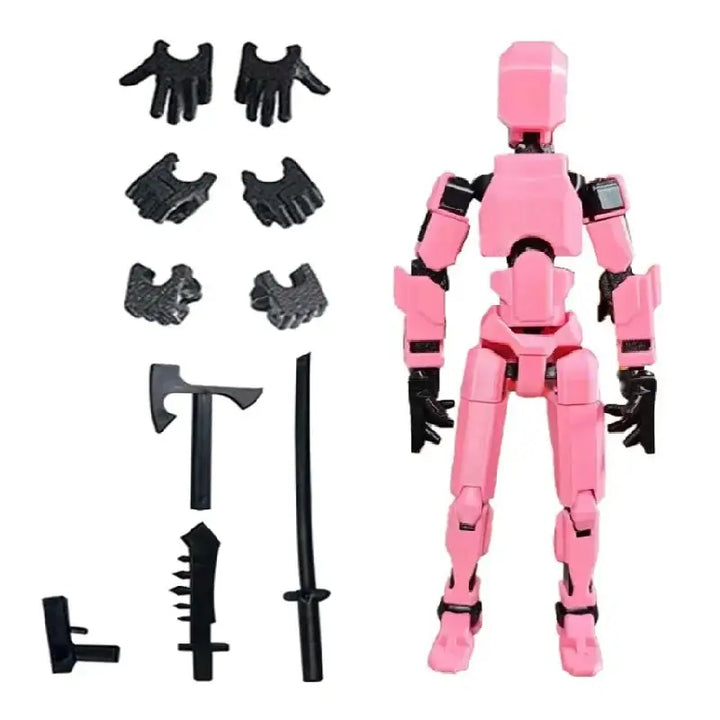 Titan 13 Multi-Jointed Action Figure – Poseable 3D Printed Collector’s Model 🤖🔥
