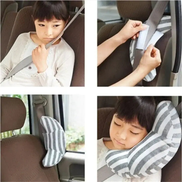 Kids Seatbelt Pillow – Soft Neck & Shoulder Cushion for Car Safety