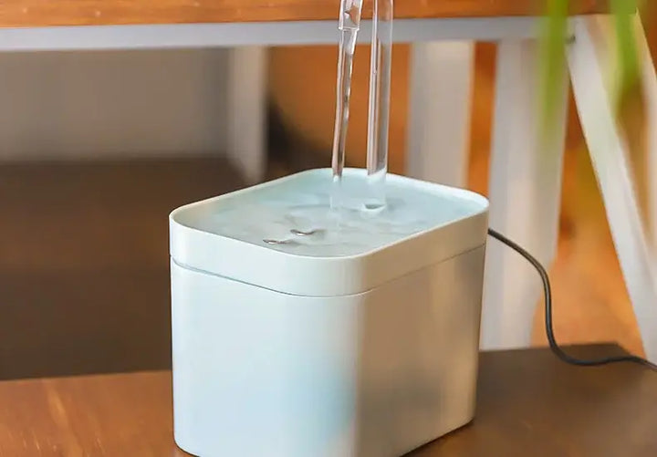 Ultra-Quiet 1.5L Cat Water Fountain with Smart Automatic Dispenser - Ebtkr