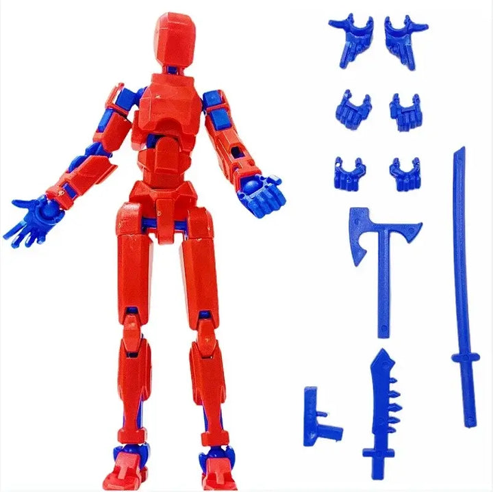 Titan 13 Multi-Jointed Action Figure – Poseable 3D Printed Collector’s Model 🤖🔥