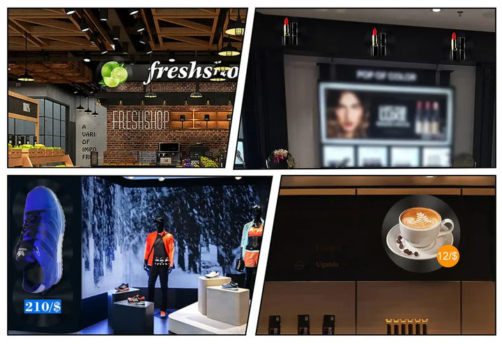 3D Hologram Fan LED Sign, HD Advertising Display for Shop Festival Lighting - Ebtkr