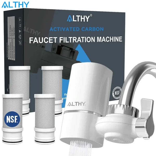 ALTHY Faucet Water Filter – Clean, Great-Tasting Water in Seconds 💧🚰