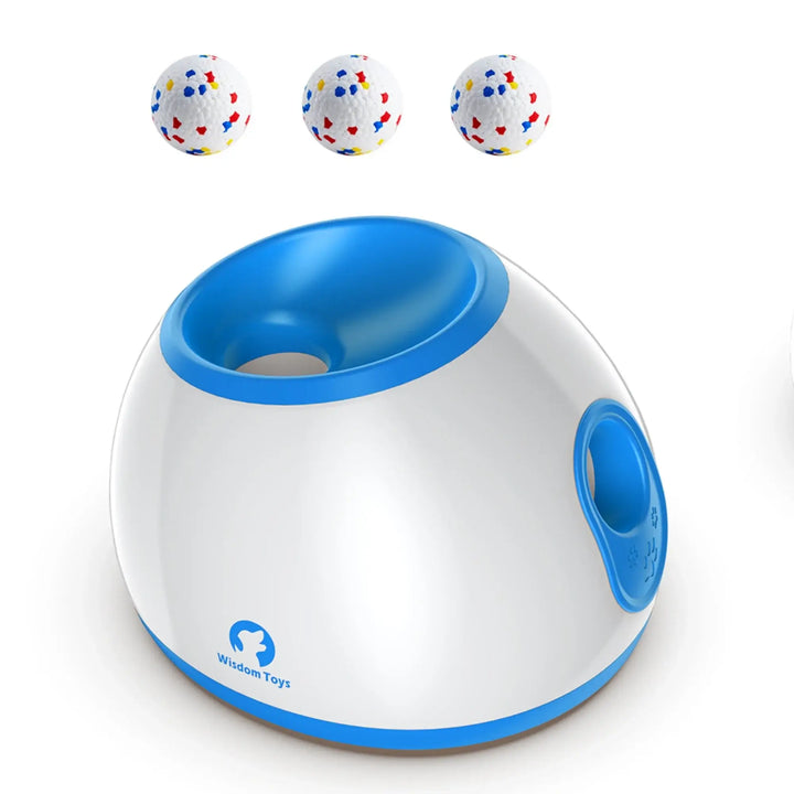 Automatic Dog Ball Dispenser & Thrower – Fun & Stimulating Dog Toy