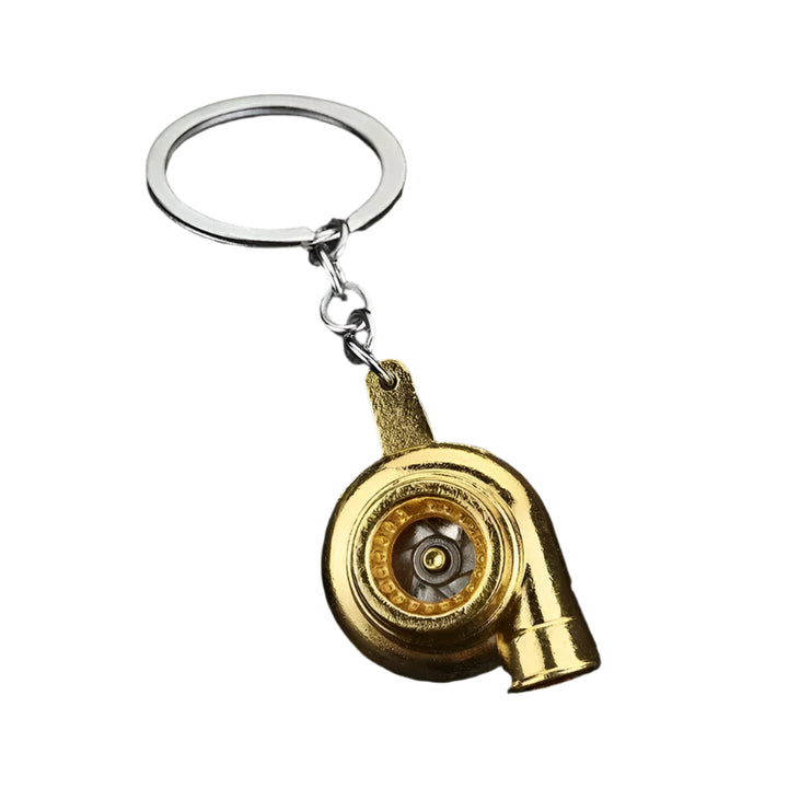 Car Parts Keychain – Turbo, Brake Disc & Gear Design for Auto Lovers 🚗🔧