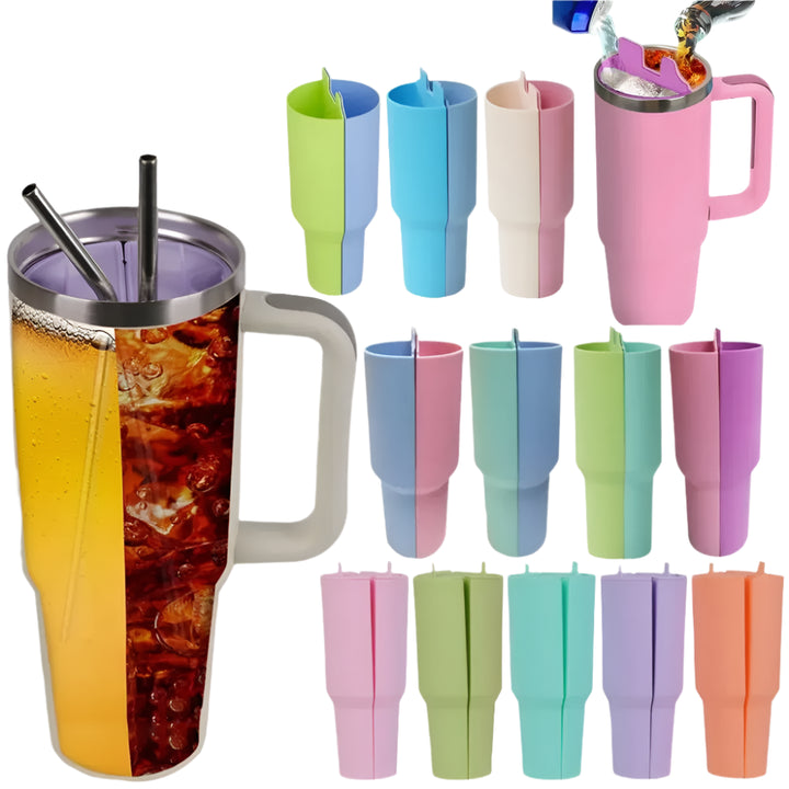 Silicone Dual-Flavor Liner for Stanley 40oz Mug 🥤🧊