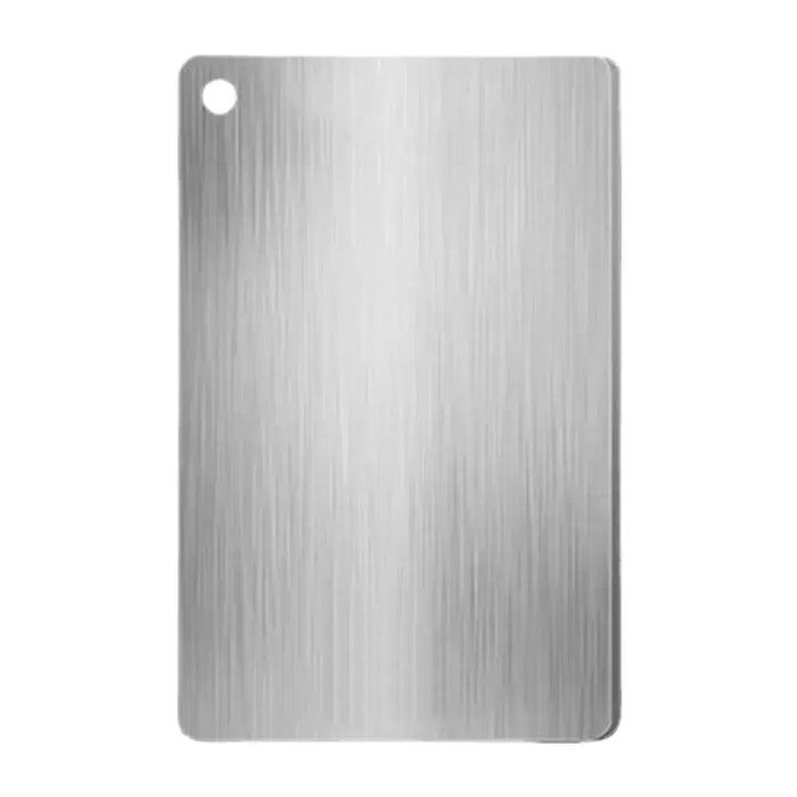 Titanium Stainless Steel Cutting Board – Double-Sided & Food Grade