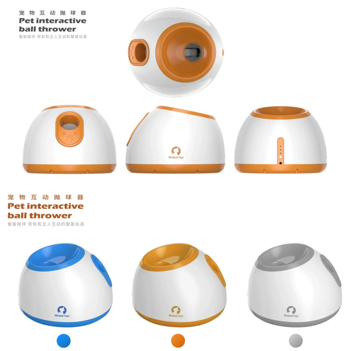 Automatic Dog Ball Dispenser & Thrower – Fun & Stimulating Dog Toy