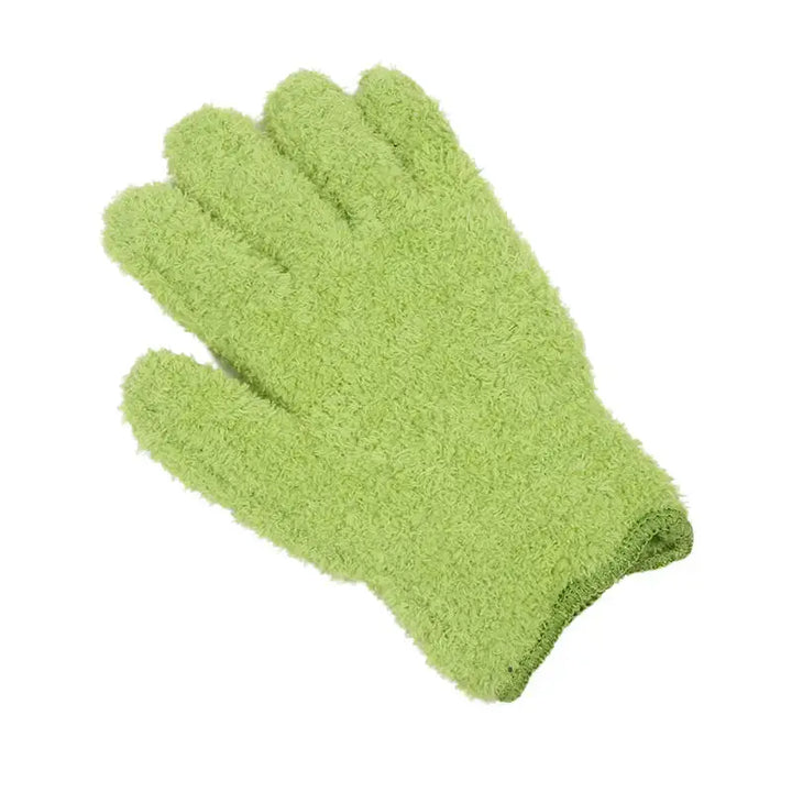 3Pairs Microfiber Dust Removal Gloves Coral Fleece Reusable Household Cleaning Tool - Ebtkr