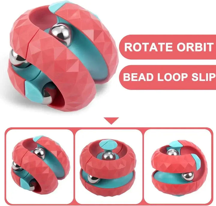 Orbit Ball Cube Fidget Toy – Anti-Stress Spinner for Kids 🌀🎁