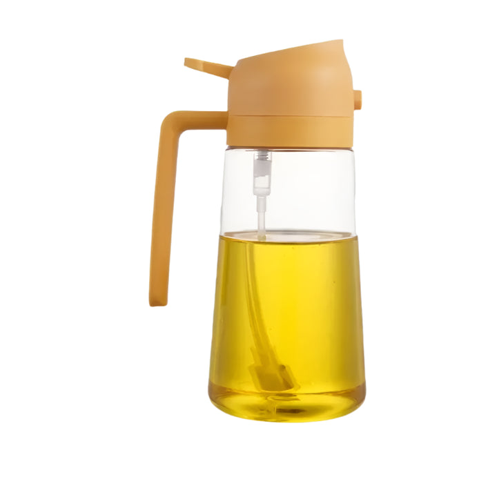 2-in-1 Oil & Vinegar Spray Bottle – Smart Kitchen Sprayer (200/300/500ml)