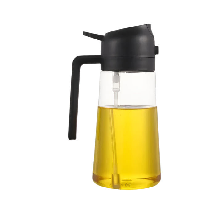2-in-1 Oil & Vinegar Spray Bottle – Smart Kitchen Sprayer (200/300/500ml)