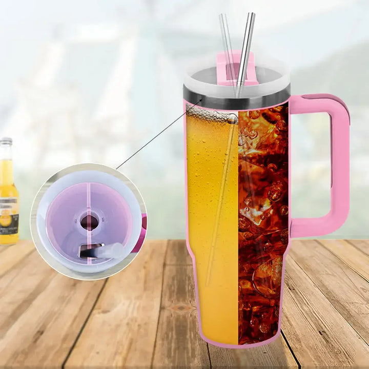 Silicone Dual-Flavor Liner for Stanley 40oz Mug 🥤🧊