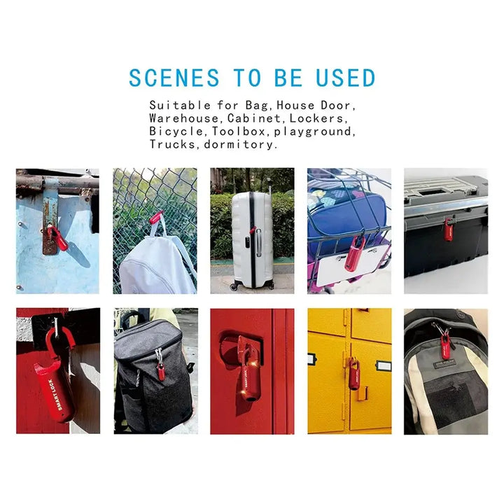 Smart Fingerprint Padlock – Keyless Biometric Lock for Lockers & More