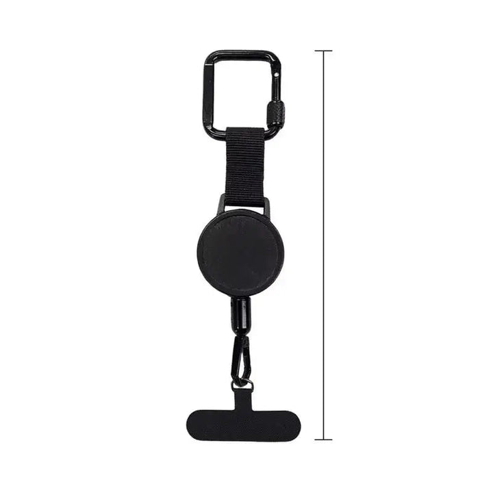 Anti-Theft Retractable Phone Lanyard – Secure Tether with Carabiner for Outdoor Use 📱🧗
