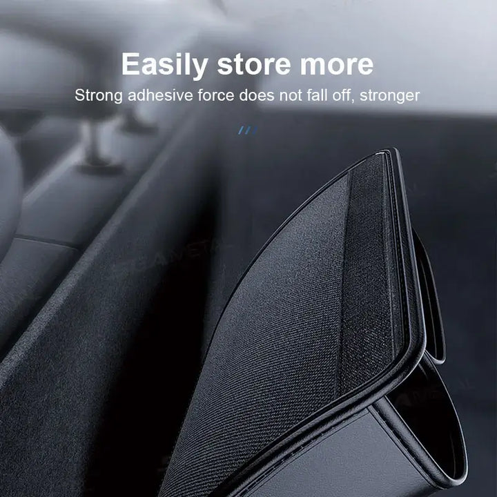 Leather Car Trunk Organizer – Hanging Back Seat Storage Bag for SUVs & Vans