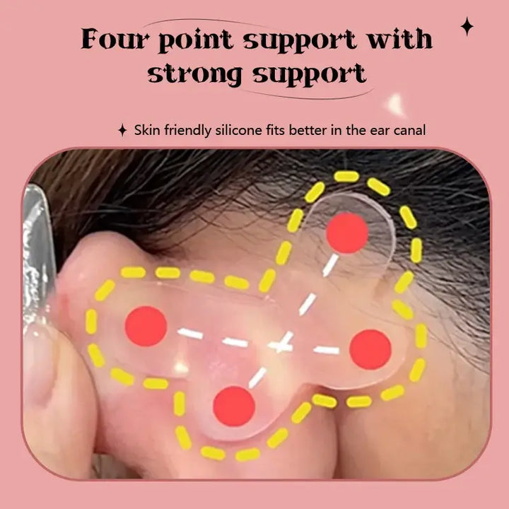 Elf Ear Lift Stickers – Invisible Silicone Beauty Tape (4–32 Pcs)