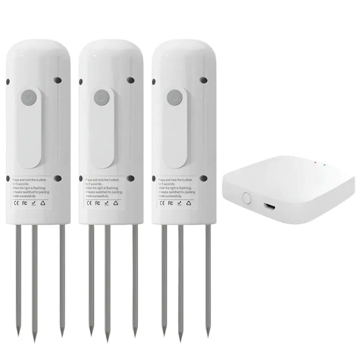 ZIGBEE Plant Monitor Outdoor Soil Temperature And Moisture Humidity Tester Sensor for Garden - Ebtkr