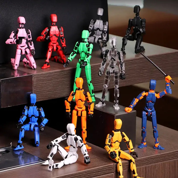 Titan 13 Multi-Jointed Action Figure – Poseable 3D Printed Collector’s Model 🤖🔥