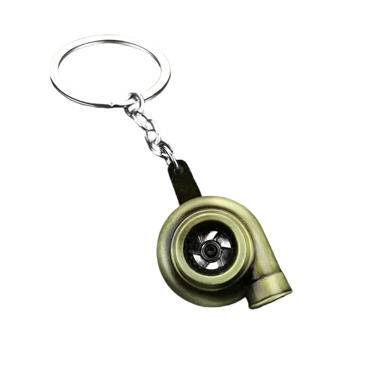 Car Parts Keychain – Turbo, Brake Disc & Gear Design for Auto Lovers 🚗🔧