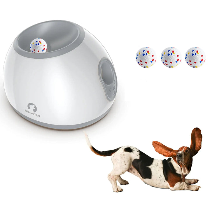Automatic Dog Ball Dispenser & Thrower – Fun & Stimulating Dog Toy
