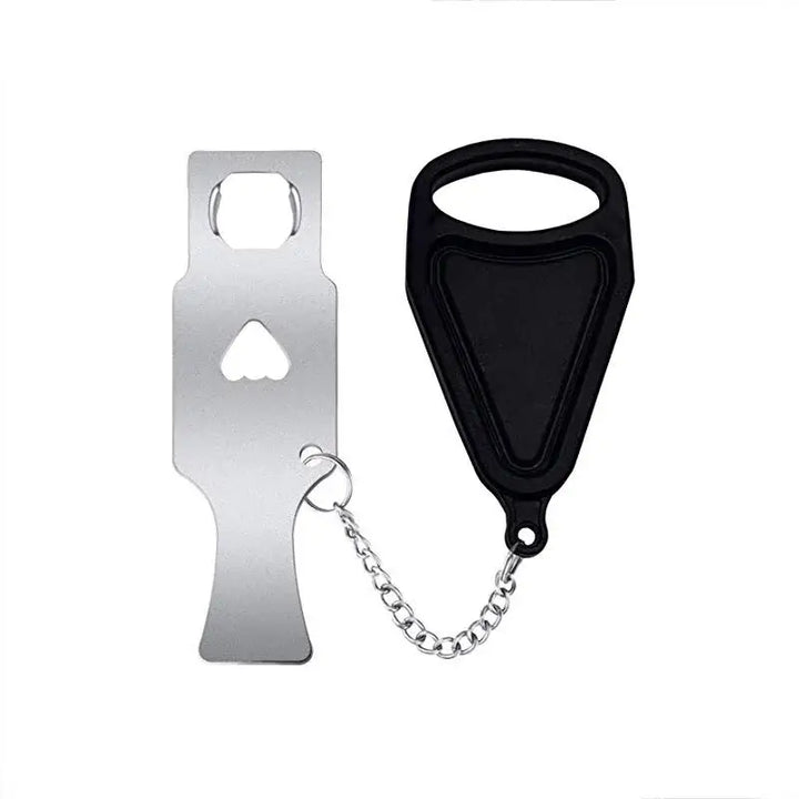 Portable Door Lock – Travel Safety Latch for Extra Security Anywhere 🔒✈️