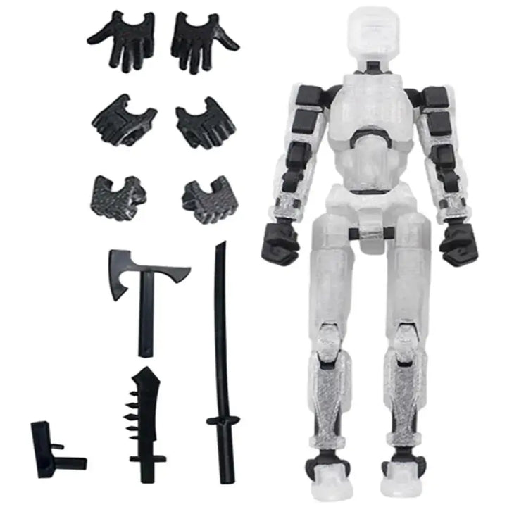 Titan 13 Multi-Jointed Action Figure – Poseable 3D Printed Collector’s Model 🤖🔥