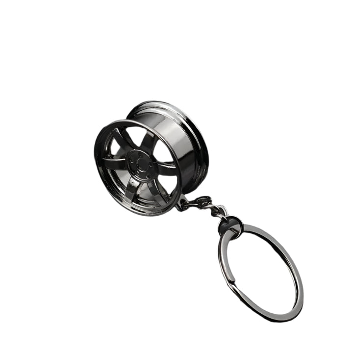 Car Parts Keychain – Turbo, Brake Disc & Gear Design for Auto Lovers 🚗🔧