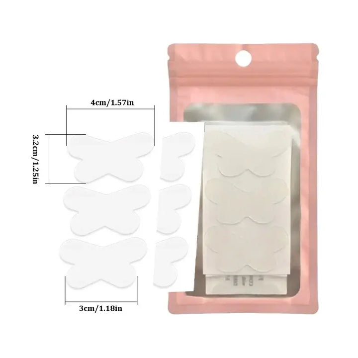 Elf Ear Lift Stickers – Invisible Silicone Beauty Tape (4–32 Pcs)